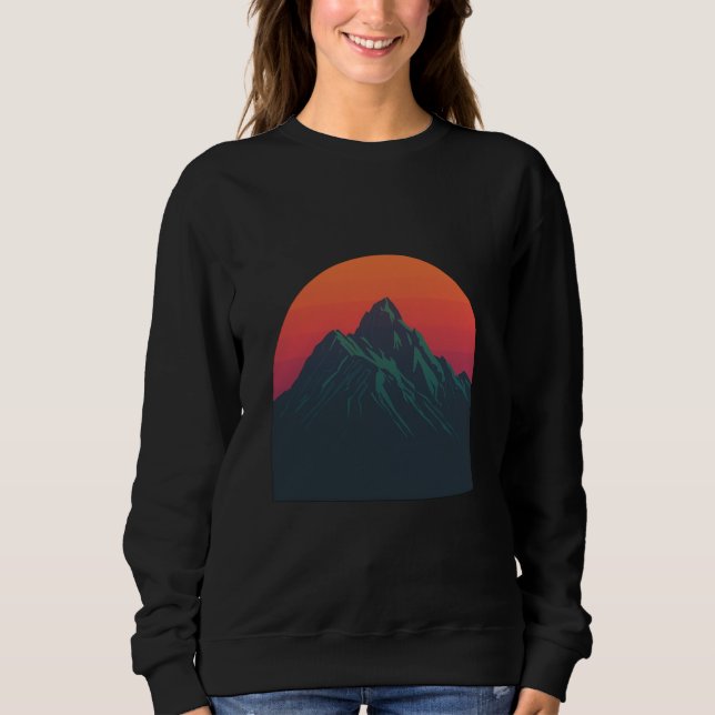 Sweatshirt Conception de T-Shirt Décontracté – Style Simple e (Devant)