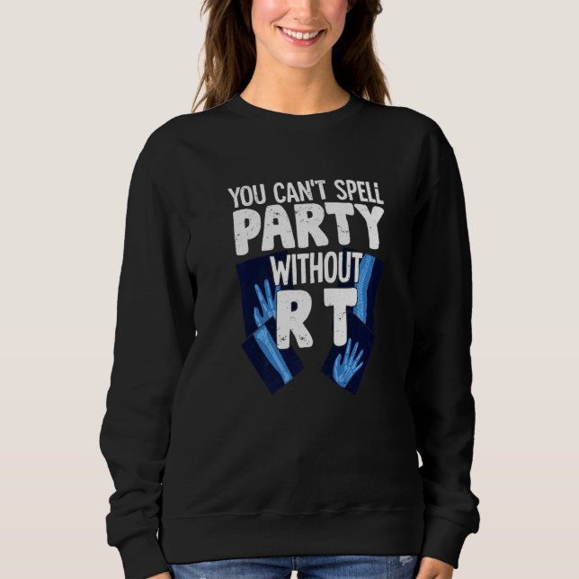 Sweatshirt Conception de technicien en radiologie à rayons X  (Devant)