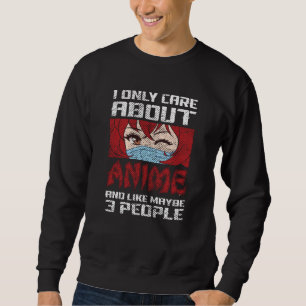 Sweatshirt Conception des devis Je ne m'intéresse qu'à Anim