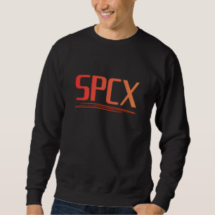 Sweatshirt Conception d'investisseur SPCX SpaceX IPO Action