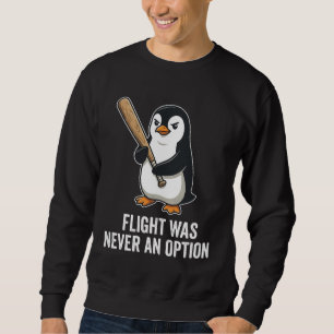 Sweatshirt Conception drôle de manchot oiseau incapable de vo