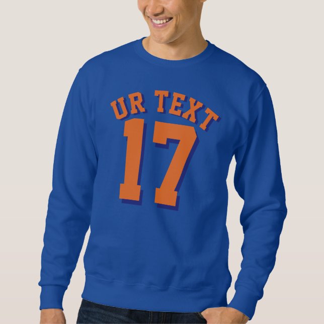 Sweatshirt Conception du Jersey de sports des adultes | de (Devant)