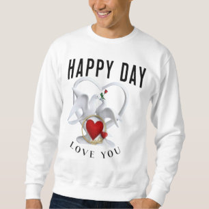 Sweatshirt Conception énergétique positive - HappyDay Sunburs
