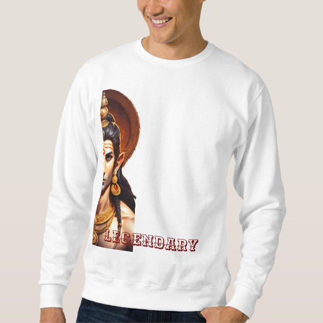 Sweatshirt "Conception épopée pour les amateurs de mythologie (Devant)
