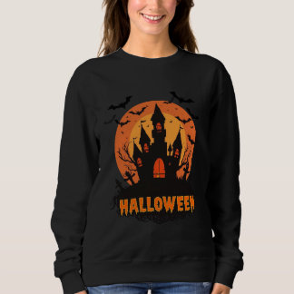 Sweatshirt Conception nocturne éffrayante d'Halloween
