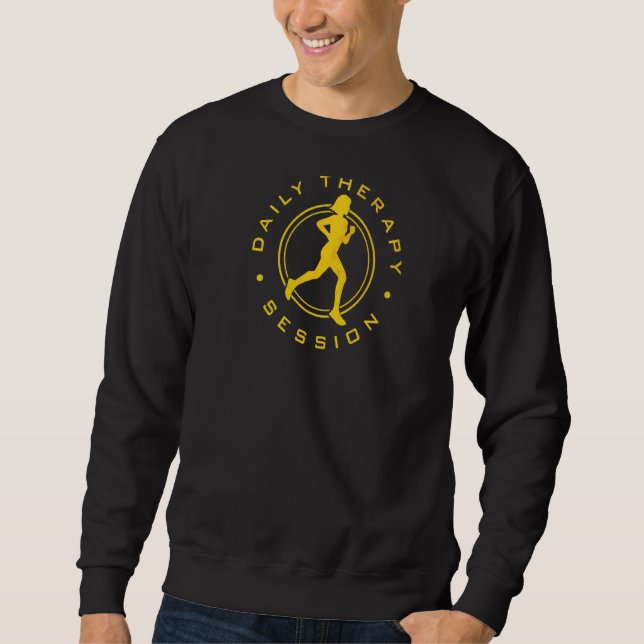 Sweatshirt Conception quotidienne d'une session de thérapie (Devant)