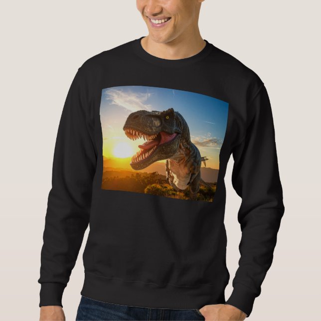 Sweatshirt Conception Rugissement T-Rex (Devant)