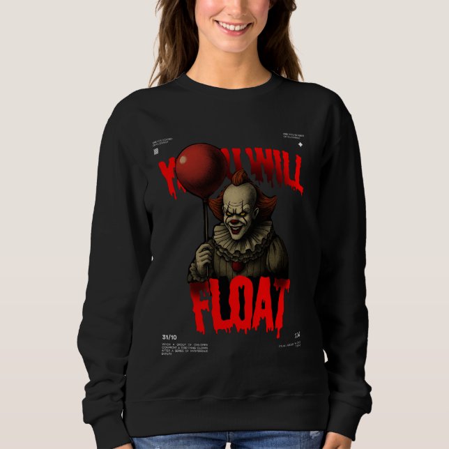 Sweatshirt Conception vintage Halloween  (Devant)