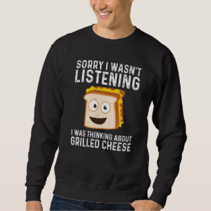 Sweatshirt Conceptions de fromage grillé Hommes Femmes Grilla