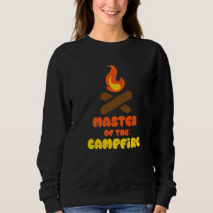 Sweatshirt Conceptions de plein air de camping Maître du feu