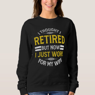 Sweatshirt Conceptions de retraite Hommes Papa Enterrement de