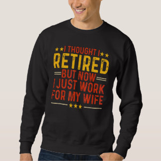 Sweatshirt Conceptions de retraite Hommes Papa Enterrement de
