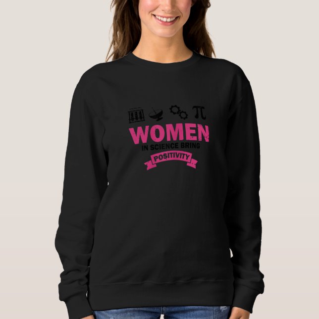 Sweatshirt Conceptions de science féministe pour femmes tige  (Devant)