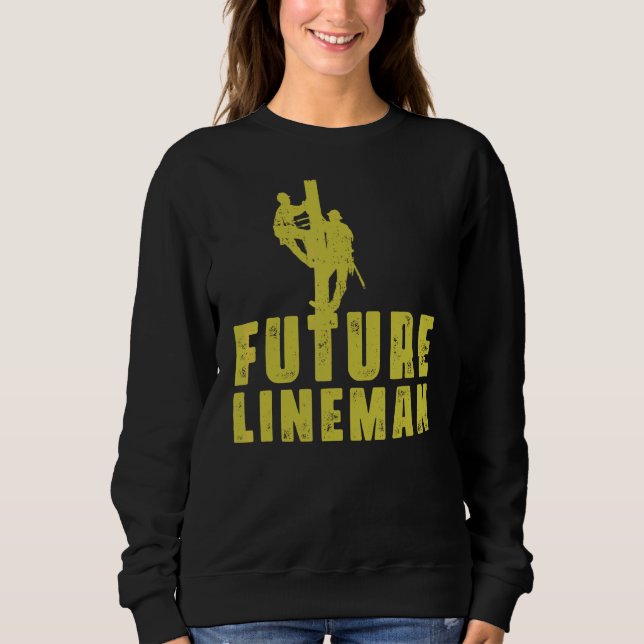 Sweatshirt Conceptions futures de monteurs de lignes pour enf (Devant)