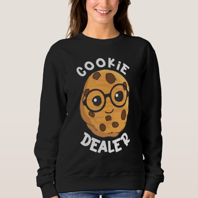 Sweatshirt Concessionnaire de cookies Idée de cookies (Devant)