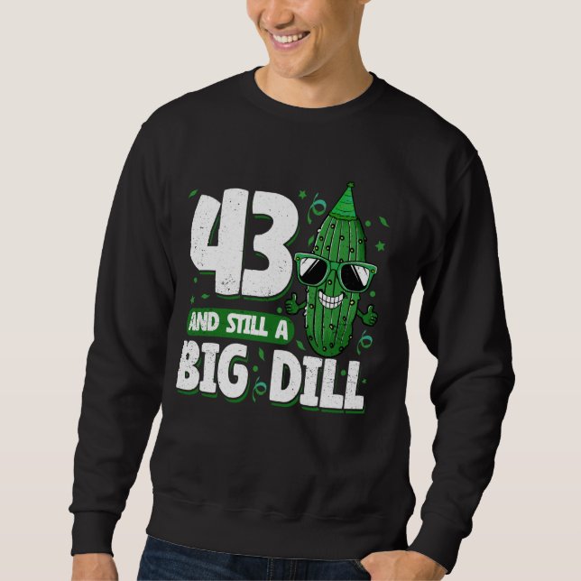 Sweatshirt Concombre 43 et toujours une grosse dill piloter 4 (Devant)