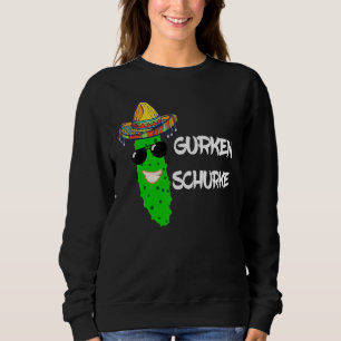 Sweatshirt Concombre vilain Cucumer Végétable Sombrero Costum