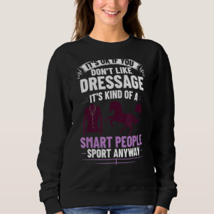 Sweatshirt Concurrent de dressage de cheval de selle en manèg