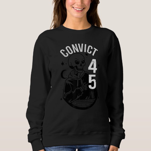 Sweatshirt Condamné 45 (Devant)
