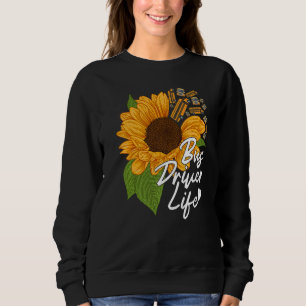 Sweatshirt Conducteur D'autobus Scolaire Appréciation Conduct