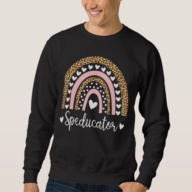 Sweatshirt Conférencier Enseignant de l'éducation spéciale Sp (Devant)