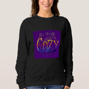 Sweatshirt Confortable Et Cosy Design Automne