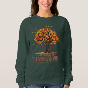 Sweatshirt "Confortable pour Thanksgiving !"