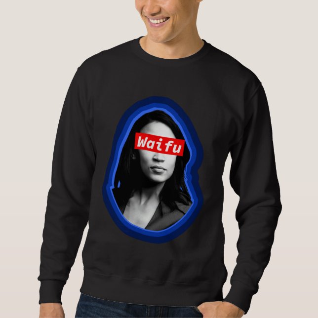 Sweatshirt Congresswoman Alexandria Ocasio Cortez AOC My Amer (Devant)