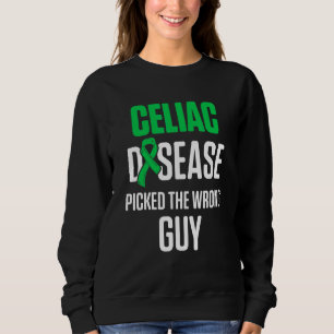 Sweatshirt Connaissance de la maladie coeliaque Survivant Gue