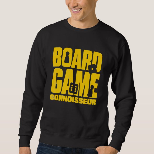 Sweatshirt Connaisseur de jeux de société 2 (Devant)