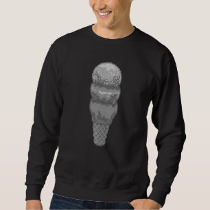 Sweatshirt Conne De Crème De Glace Mignonne Pour Hommes Femme