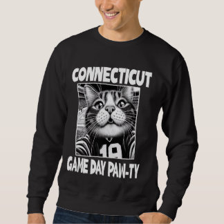 Sweatshirt Connecticut Jour de fête Funny Home State Connec