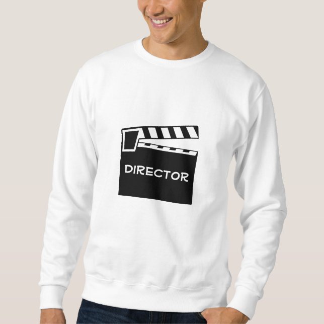 Sweatshirt Conseil de claquette d'ardoise de film (Devant)