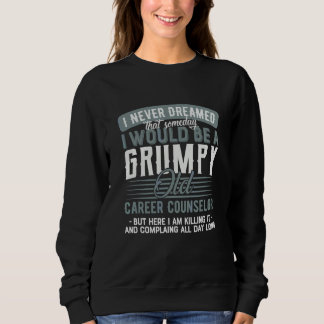 Sweatshirt Conseiller d'Orientation Grincheux Et Vieux