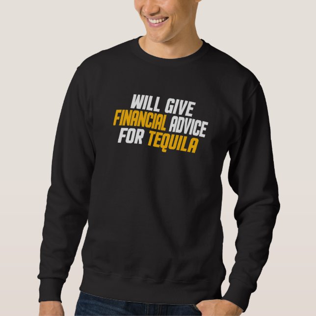 Sweatshirt Conseiller financier    Donner des conseils financ (Devant)