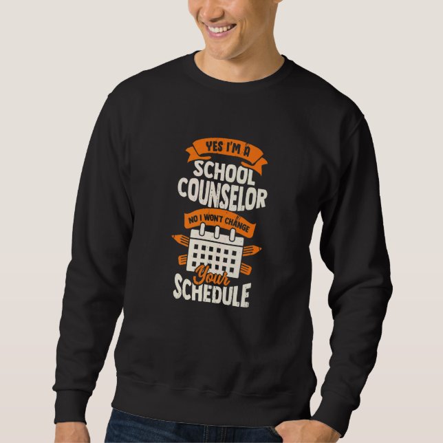 Sweatshirt Conseiller scolaire d'orientation (Devant)