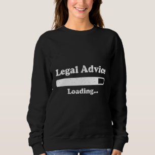 Sweatshirt Conseils juridiques chargement étudiant en faculté