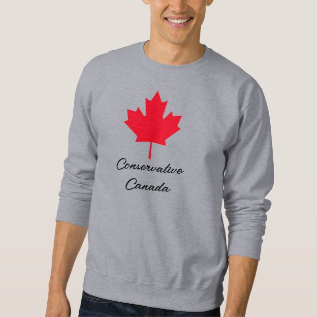 Sweatshirt Conservateur Canada (Devant)