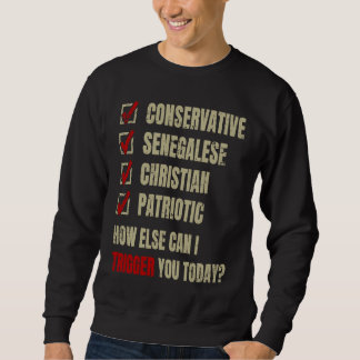 Sweatshirt Conservative Senegalese Christian Patriotic