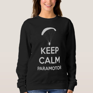 Sweatshirt Conserver le pilote de paramoteur calme