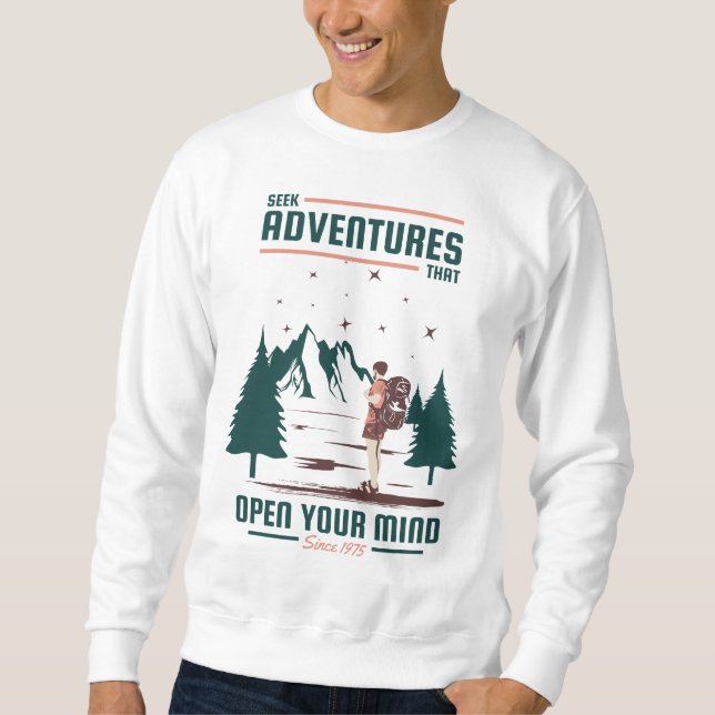 Sweatshirt Conserver ou concevoir votre propre : -) sweatshir (Devant)
