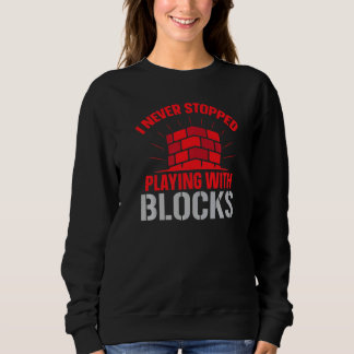 Sweatshirt Construction Brickaying Job Profession Bricklayer 