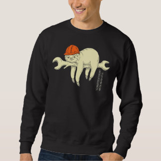 Sweatshirt Construction N'en a jamais entendu parler Drôle de