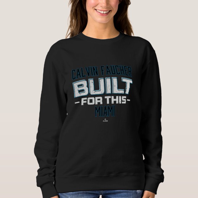 Sweatshirt Construit Pour Ce MLBPA De Baseball De Calvin Fauc (Devant)