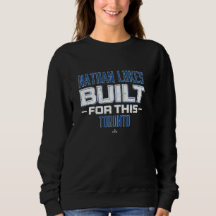 Sweatshirt Construit Pour Ce Nathan Lukes Toronto Baseball ML