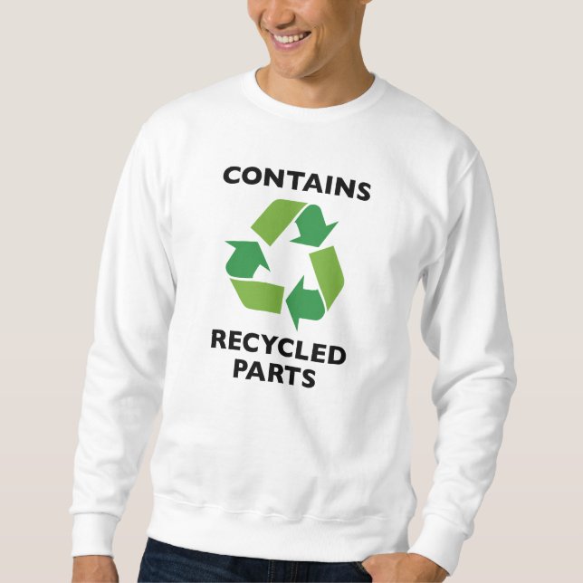 Sweatshirt Contient des pièces Recyclées (Devant)