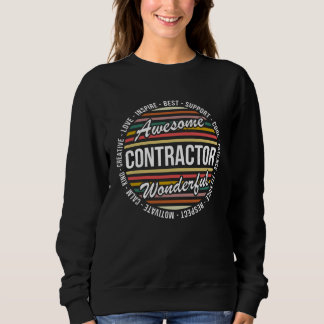 Sweatshirt Contractor   Appreciation Inspire