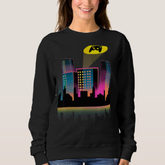 Sweatshirt Contrôleur de jeu vidéo Vaprowave Gamer 1