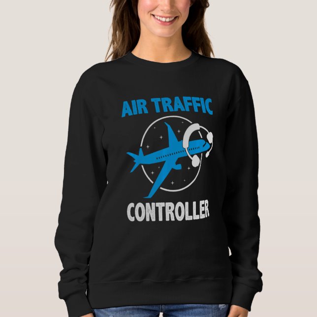 Sweatshirt Contrôleur de la circulation aérienne Expert en co (Devant)