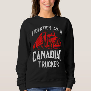Sweatshirt Convoi Liberté 2022 Je me considère comme un camio
